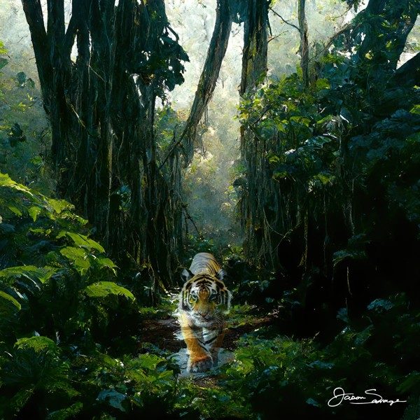 rain forest tiger